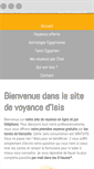Mobile Screenshot of isis-voyance.fr